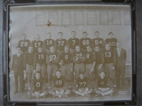 Early 1900's Football Team Photo Creedman Cambridge Mass.