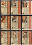 1962 Topps 36 Different Ex+/- 