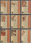1962 Topps 36 Different Ex+/- 