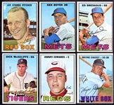 1967 Topps 15 Diff. w/Gibson & F. Robinson