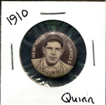 P2 Sweet Caporal Pin Jack Quinn New York Yankees