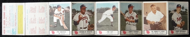 1955 Johnston's Cookies Milwaukee Braves #2