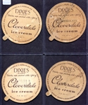 1946 Dixie Lids Large 3 1/2 4 Actor/Actresses