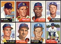 1953 Topps Lot of 16 Diff. w/Stars & High #