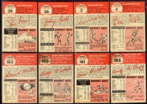 1953 Topps Lot of 16 Diff. w/Stars & High #