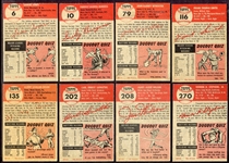 1953 Topps Lot of 16 Diff. w/Stars & High #