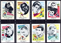 1961 Nu Card Football Complete Set Nrmt+/-