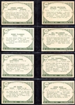 1961 Nu Card Football Complete Set Nrmt+/-