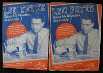 1936-1939 Wheaties Lot of 8