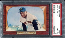 1955 Bowman #184 Willie Mays PSA 6
