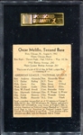 1933 George C. Miller Oscar Melillo SGC 3