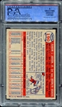 1957 Topps #190 Randy Jackson Brooklyn Dodgers PSA 8