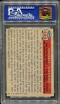 1957 Topps #400 Dodgers Sluggers PSA 7
