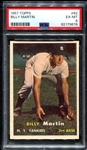 1957 Topps #62 Billy Martin New York Yankees PSA 6