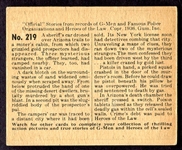 R60 G-Men #219 Bloodstained Desert Gold