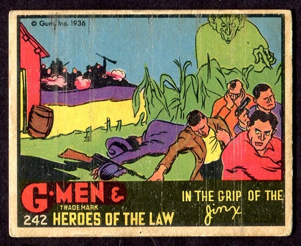 R60 G-Men #242 In the Grip of The Jinx