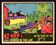 R60 G-Men #242 In the Grip of The Jinx