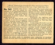 R60 G-Men #242 In the Grip of The Jinx