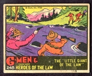 R60 G-Men #248 The Little Giant of the Law