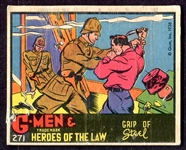 R60 G-Men #271 Grip of Steel