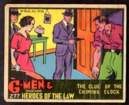R60 G-Men #277 The Clue of the Chiming Clock