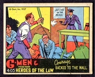 R60 G-Men #405 Courage Backed to the Wall
