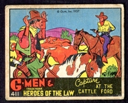 R60 G-Men #411 Capture at the Cattle Ford