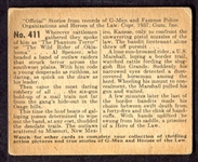 R60 G-Men #411 Capture at the Cattle Ford