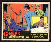 R60 G-Men #451 The Voice From the Ether Cone