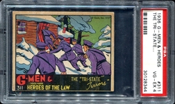 R60 G-Men #311 The Tri-State Terrors PSA 4