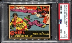R60 G-Men #57 Mining For Murder PSA 4