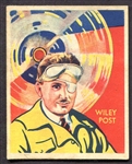 1934 National Chicle Sky Birds #62 Wiley Post