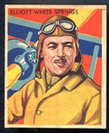 1934 National Chicle Sky Birds #75 Elliott White Springs