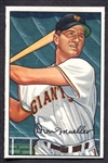 1952 Bowman #18 Don Mueller Nrmt