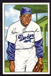 1952 Bowman #128 Don Newcombe