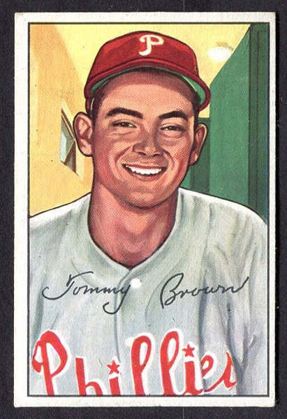 1952 Bowman #236 Tommy Brown