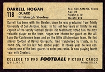 1952 Bowman Large #118 Darrell Hogan SP