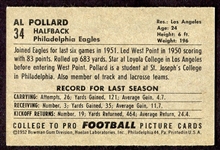 1952 Bowman Large #34 Al Pollard RC 