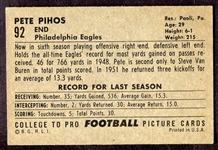 1952 Bowman Large #92 Pete Pihos