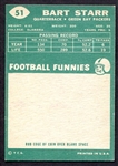 1960 Topps #51 Bart Starr Green Bay Packers