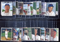1950 Bowman Partial Set of 81 Different Ex+/-