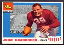 1955 Topps All-American #2 John Kimbrough