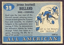 1955 Topps All-American #39 Brud Holland