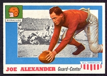 1955 Topps All-American #41 Joe Alexander SP