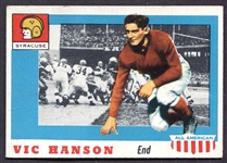 1955 Topps All-American #57 Vic Hanson SP