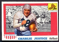 1955 Topps All-American #63 Charlie Justice