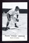 1949 Sommer & Kaufmann #15 Frank Shofner