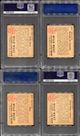 1949 Bowman Wild West B-Series 4 Diff. PSA 6-7's
