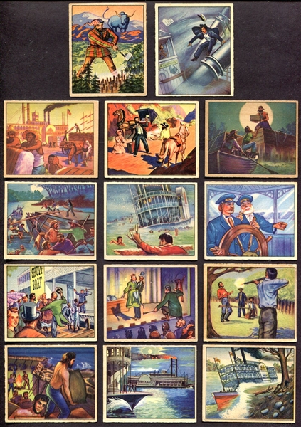 1949 Bowman Wild West G Series 14 of 20  Ex-Nrmt