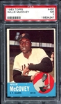 1963 Topps #490 Willie McCovey PSA 7